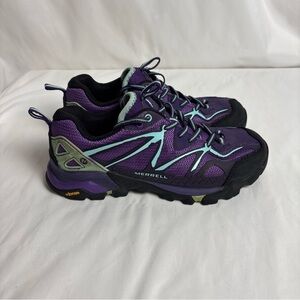 MERRELL Capra Sport Hiking Athletic Shoe Women Size 7‎ Royal Lilac Purple